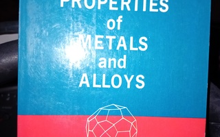 Jones : the Theory of the properties of metals and alloys