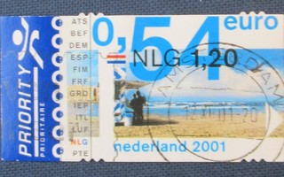 Alankomaat 2001 o  Johdatusta eurokauteen 1,20 G/0,54 €
