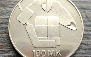 100 markkaa 1991!