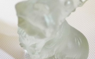 Figuuri KOIRA lasia kristal 21cm korkea