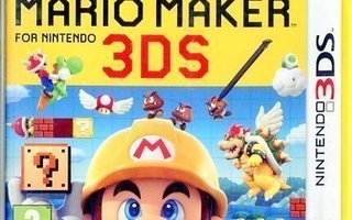 * Super Mario Maker 3DS/2DS/3DSXL  PAL  EUR Lue Kuvaus