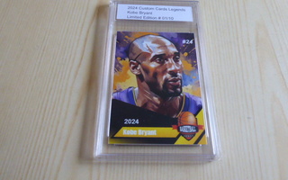 2024 Kobe Bryant Los Angeles Lakers NBA kortti ja kotelo
