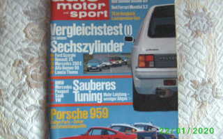 Auto motor und sport 15 MÄRZ 1986