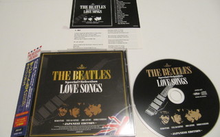 The Beatles Love Songs  Japanilainen CD OBI