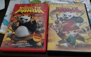 Kung fu panda 1 ja 2 dvdt