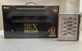 Neo Geo X Gold Limited edition + Mega Pack Volume 1