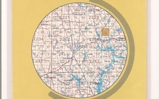 Peruskartta 1:20 000 Ohtola