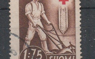 Suomi 1941, PR merkki 1,75mk+15p,  , leimattu