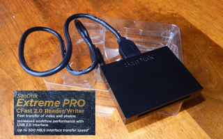 SanDisk CFast 2.0 Extreme Pro USB 3.0 -muistikortinlukija