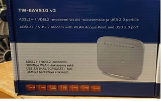 TELEWELL TW-EAV510 V2 ADSL2+/VDSL2 - MODEEMI WLAN