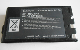 Canon BP-711 akku. 6V 1100mAh