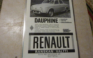 Renault Dauphine -63 mainos