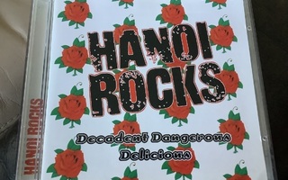HANOI ROCKS / Decadent Dangerous Delicious 2x cd.