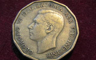 3 pence 1940. Iso-Britannia-Great Britain