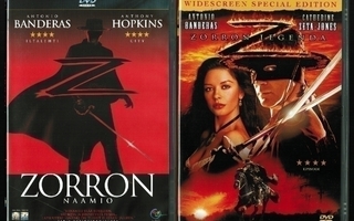 Zorron naamio & Zorron legenda (Antonio Banderas)