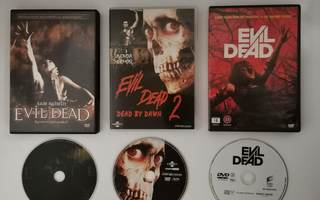 Evil Dead 1-2 ja Evil Dead (2013) DVD