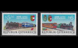 Itävalta 2130-1 ** Murtalin rautatie 100v (1994)