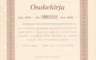 1930 Messukylän Suojeluskuntatalo - LOTTA SVÄRD