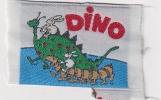 Dino - kangasmerkki