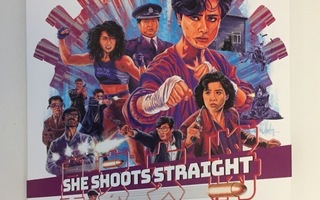 SHE SHOOTS STRAIGHT - Limited Edition (Blu-ray) 1990