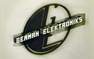 German Elektroniks  -  Elektro Jugend  -  CD