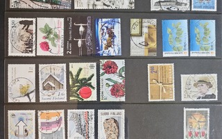 Suomi postimerkit leimoja