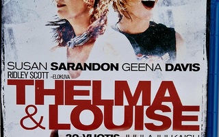 Thelma & Louise (blu-ray, 1991, suomijulkaisu)