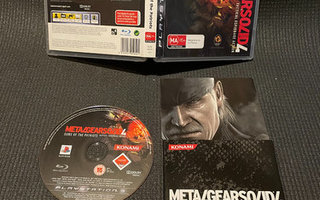 Metal Gear Solid 4 Guns of the Patriots - AUS PS3 - CiB