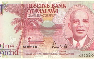 Malawi 1 kwacha 1992