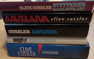 Clive Cussler- kirjapaketti