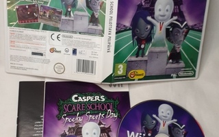 Casper's Caspers Scare School Pelottava Pelipäivä Wii