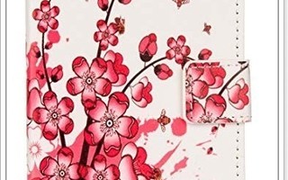 Huawei Honor 9 Lite - Flower lompakko-suojakuori #24774