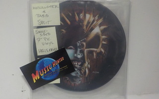 NUNSLAUGHTER / RABID - HOLIER / GET ADDICTED M- 7" PIC VINYL