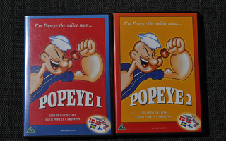 Popeye / Kippari-Kalle 1 & 2 - DVD