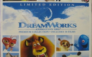 DVD-Boksi:,Dreamworks Animation Premium Collection x 10 dvd