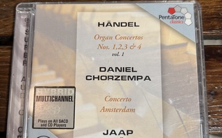 Händel: Organ Concertos Nos. 1,2,3 & 4 cd/sacd