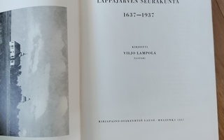 LAPPAJÄRVEN SEURAKUNTA 1637-1937