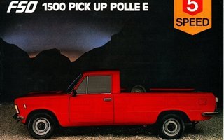 FSO Polle Pick-up -esite 80-luvun lopusta