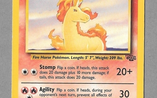 44/64 Rapidash Jungle Pokemon kortti