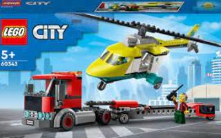 lego 60343 CITY RECUE HELICOPTER TRANSP - HEAD HUNTER STORE.