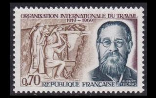Ranska 1669 ** ILO 50v (1969)