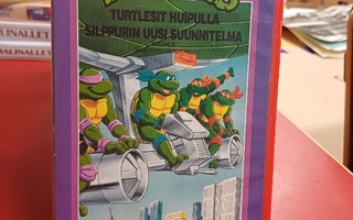 Teenage mutant hero turtles - Turtlesit huipulla VHS