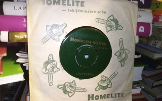 7" single :  Justeeri : Homelite-Helmeri jenkka ( SIS POSTIK