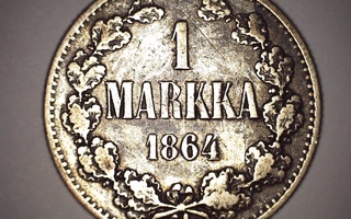 1 markka 1864