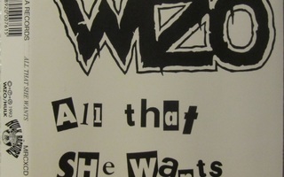 WIZO • All That She Wants CD Maxi-Single