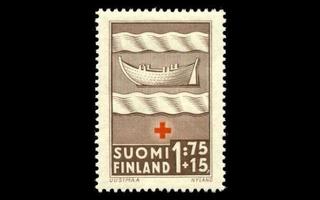 255 ** Punainen risti 1,75mk+15p (1942)