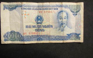 20000 dong 1991 Vietnam