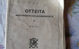 sk otteita aseenhoito-ohjesäännöstä