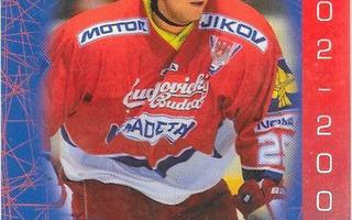 2002-03 OFS #179 Frantisek Mrazek Ceske Budejovice ex HIFK