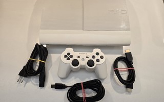 Ps3 Super slim konsoli [valkoinen] CECH-4004C 500gb